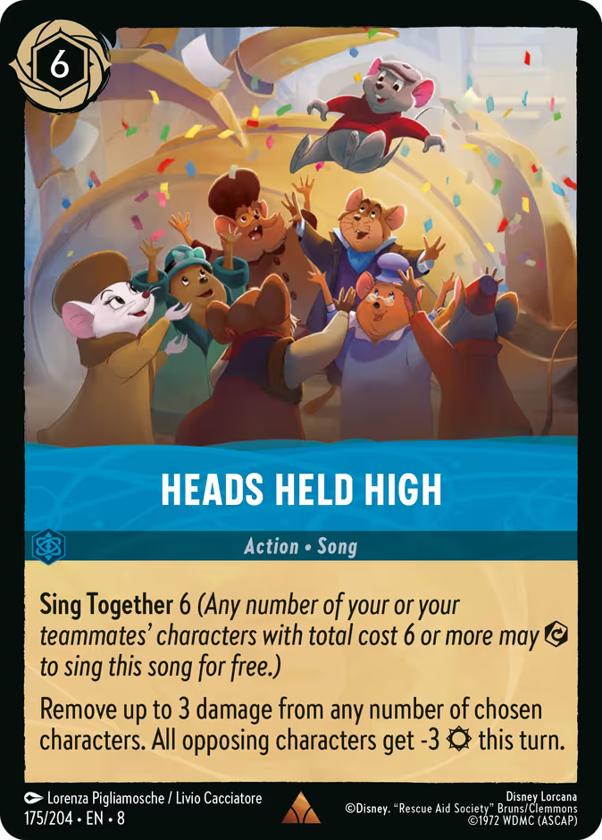 Heads Held High - Reign of Jafar Disney Lorcana