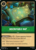 Inscrutable Map - Whispers in the Well Disney Lorcana