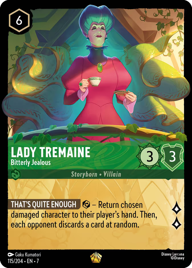 Lady Tremaine - Bitterly Jealous - Archazia's Island Disney Lorcana