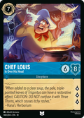 Chef Louis - In Over His Head - Whispers in the Well Disney Lorcana