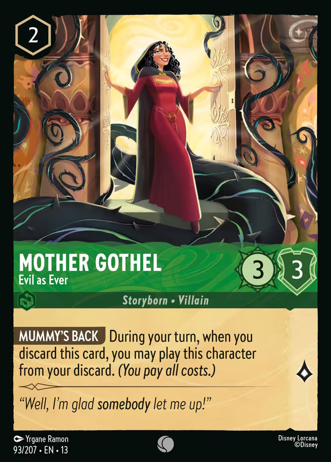 Mother Gothel - Evil as Ever - Attack of the Vine! Disney Lorcana