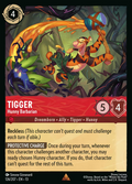 Tigger - Hunny Barbarian - Attack of the Vine! Disney Lorcana