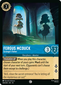 Fergus McDuck - Scrooge's Father - Whispers in the Well Disney Lorcana