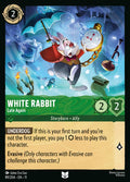 White Rabbit - Late Again - Winterspell Disney Lorcana