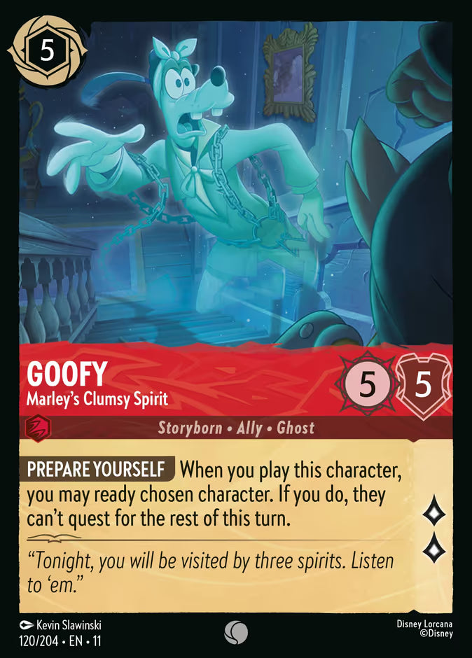 Goofy - Marley's Clumsy Spirit - Winterspell Disney Lorcana