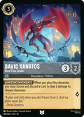 David Xanatos - Steel Clan Leader - Whispers in the Well Disney Lorcana