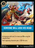 Someone Will Lose His Head - Wilds Unknown Disney Lorcana