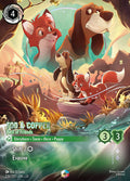 Tod & Copper - Best of Friends - Attack of the Vine! Disney Lorcana