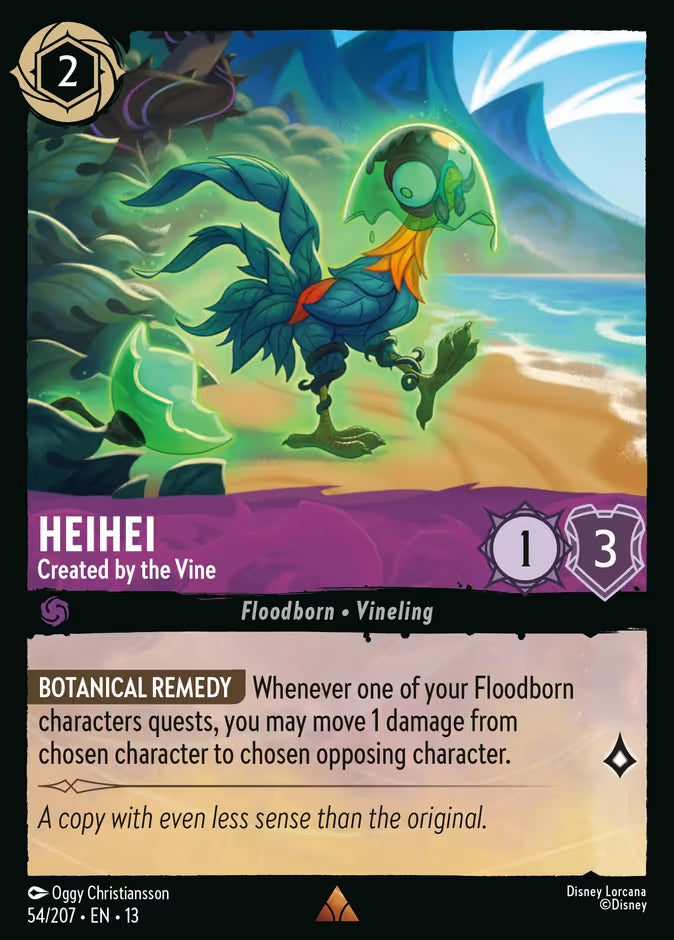 Heihei - Created by the Vine - Attack of the Vine! Disney Lorcana