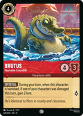 Brutus - Fearsome Crocodile - Reign of Jafar Disney Lorcana