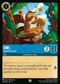 Owl - Logical Lecturer - Rise of the Floodborn Disney Lorcana