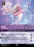 Elsa - Spirit of Winter - The First Chapter Disney Lorcana