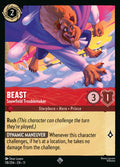 Beast - Snowfield Troublemaker - Winterspell Disney Lorcana