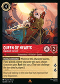 Queen of Hearts - Impatient Traveler - Wilds Unknown Disney Lorcana