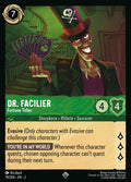 Dr. Facilier - Fortune Teller - Rise of the Floodborn Disney Lorcana