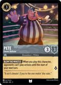 Pete - Games Referee - Shimmering Skies Disney Lorcana