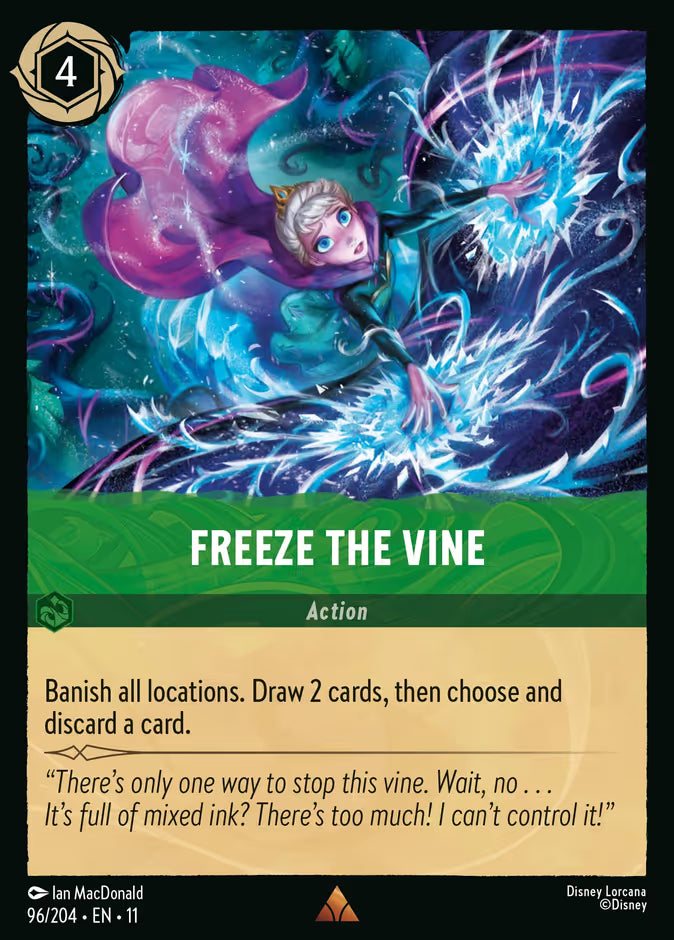 Freeze the Vine - Winterspell Disney Lorcana