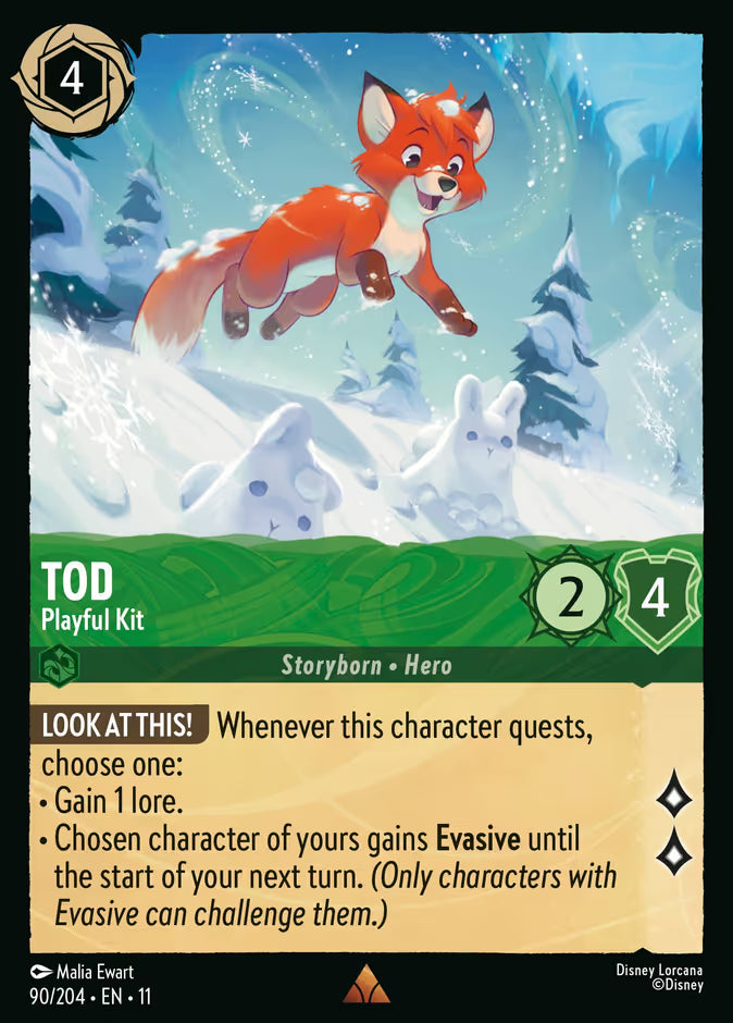 Tod - Playful Kit - Winterspell Disney Lorcana