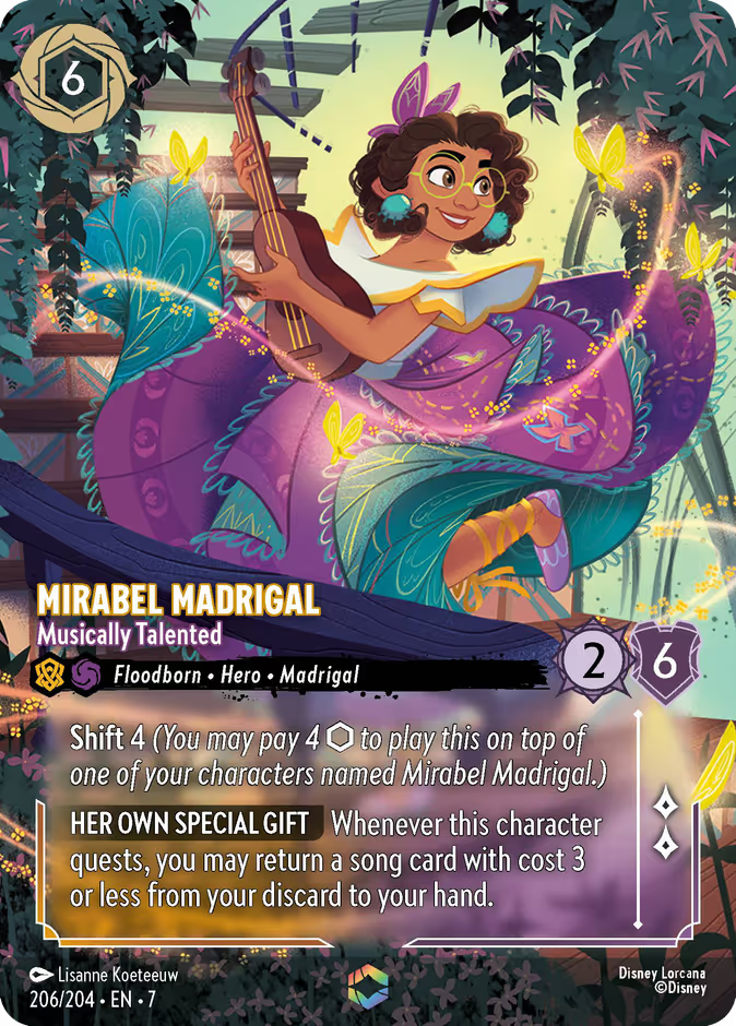 Mirabel Madrigal - Musically Talented - Archazia's Island Disney Lorcana