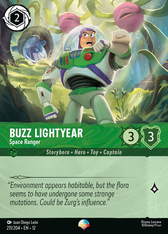 Buzz Lightyear - Space Ranger - Wilds Unknown Disney Lorcana