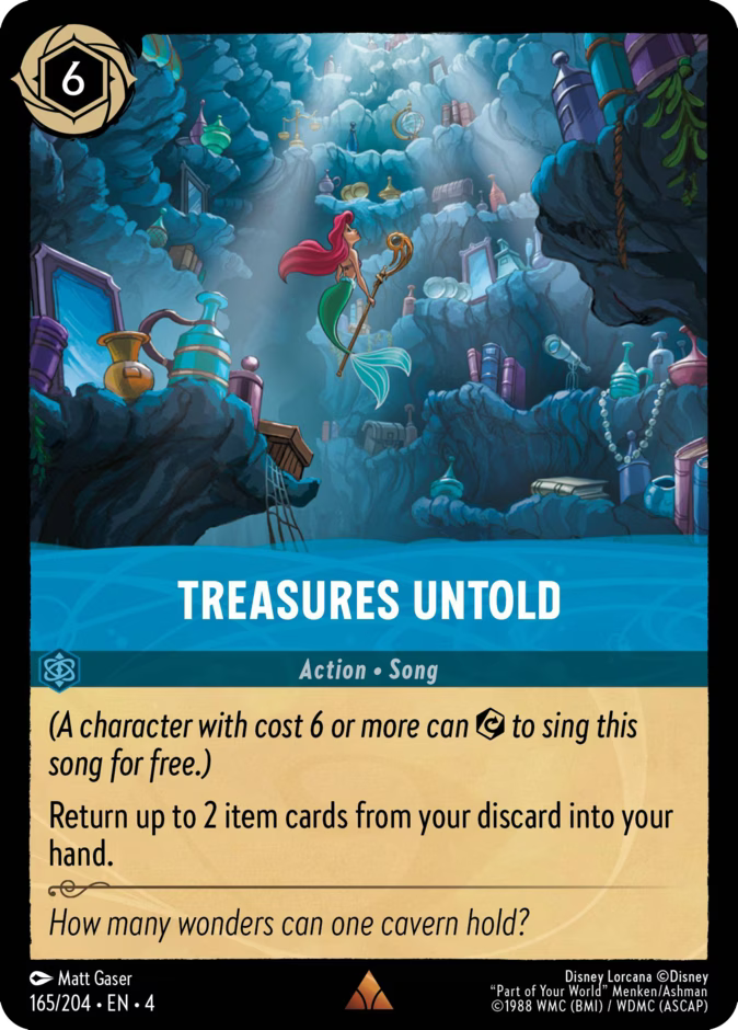Treasures Untold - Ursula's Return Disney Lorcana