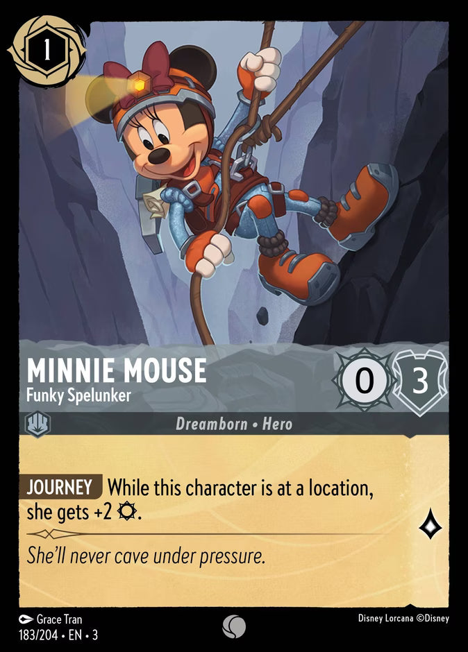 Minnie Mouse - Funky Spelunker - Into the Inklands Disney Lorcana