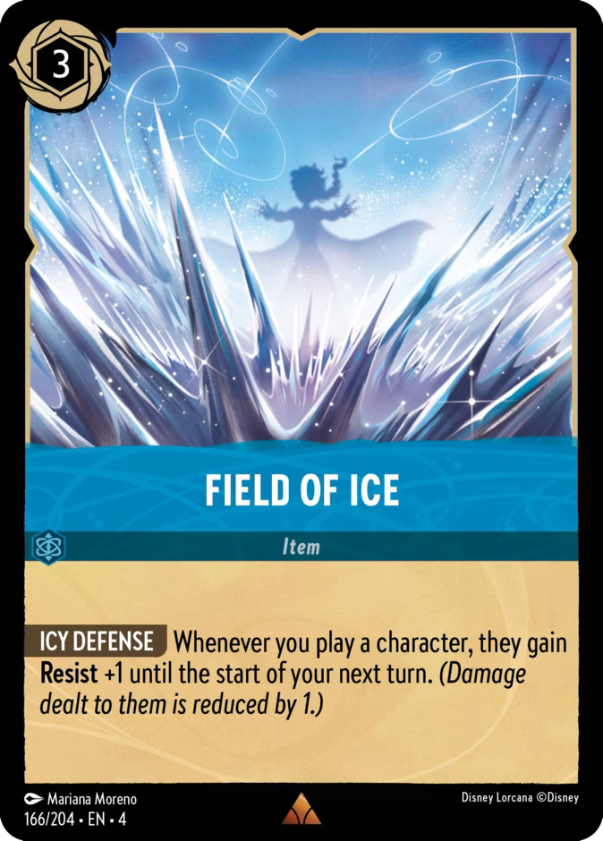 Field of Ice - Ursula's Return Disney Lorcana