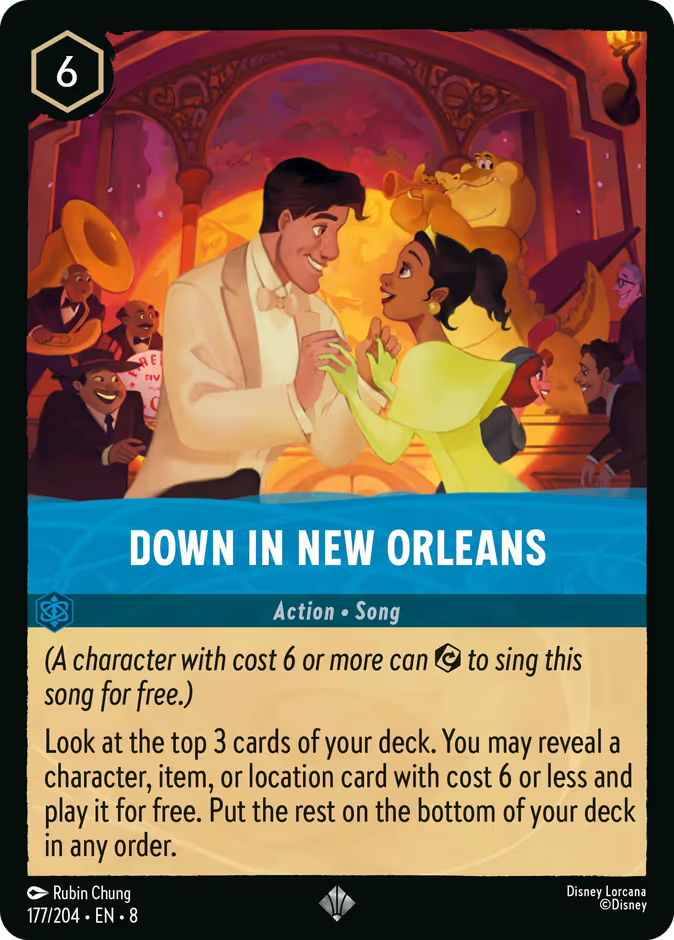 Down in New Orleans - Reign of Jafar Disney Lorcana