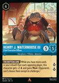 Henry J. Waternoose III - Chief Executive Officer - Attack of the Vine! Disney Lorcana