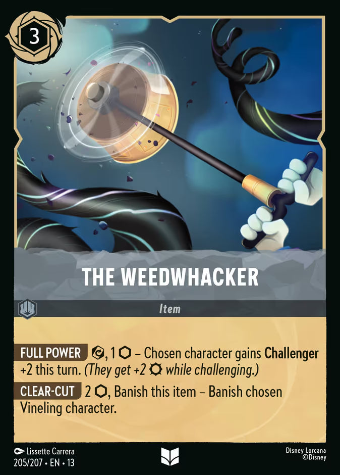 The Weedwhacker - Attack of the Vine! Disney Lorcana