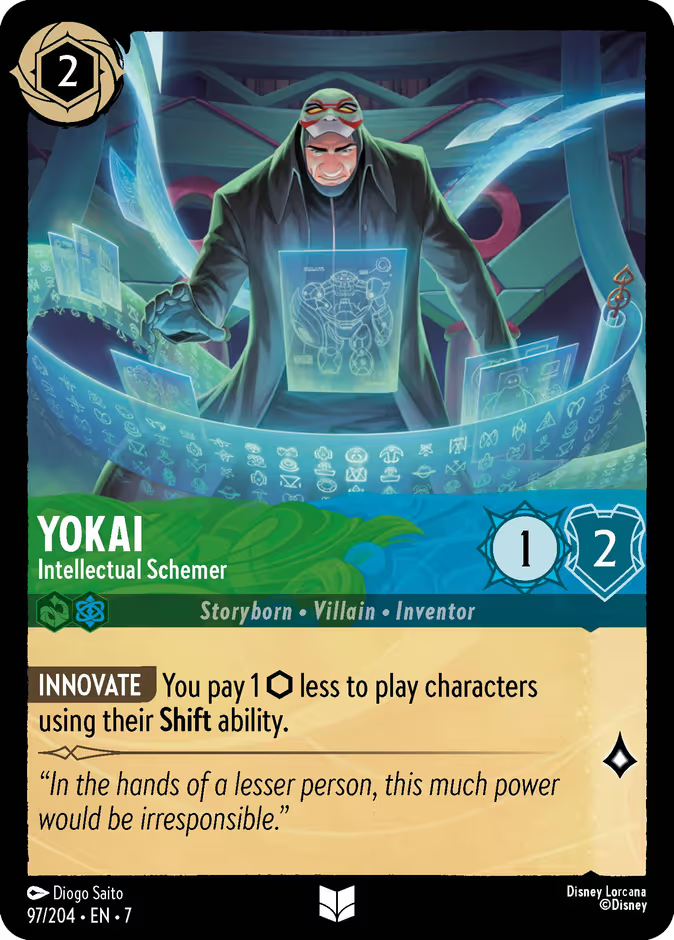 Yokai - Intellectual Schemer - Archazia's Island Disney Lorcana