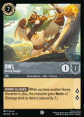 Owl - Hunny Ranger - Attack of the Vine! Disney Lorcana