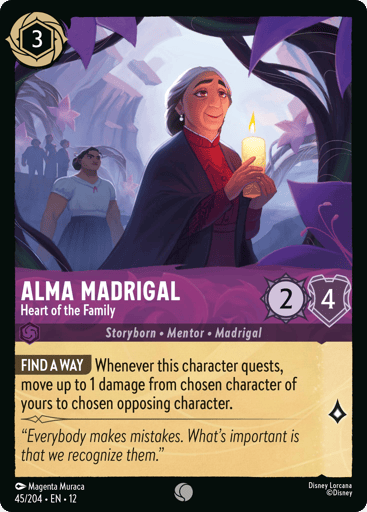 Alma Madrigal - Heart of the Family - 12WIL - 45/204