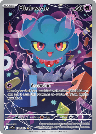 Misdreavus - Ascended Heroes - 233/217