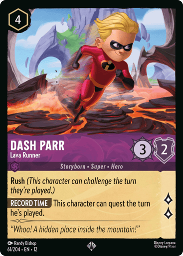 Dash Parr - Lava Runner - 12WIL - 61/204