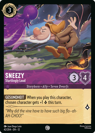 Sneezy - Startlingly Loud - 12WIL - 42/204
