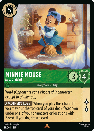 Minnie Mouse - Mrs. Cratchit - 11WSP - 88/204