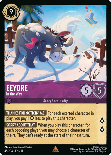 Eeyore - In the Way - 11WSP - 45/204