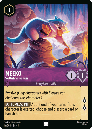 Meeko - Skittish Scrounger - 11WSP - 46/204