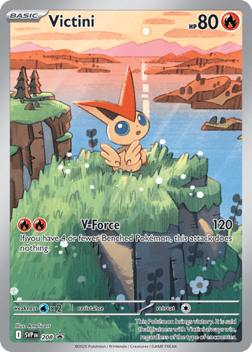 Victini - Scarlet & Violet Black Star Promos - SVP208