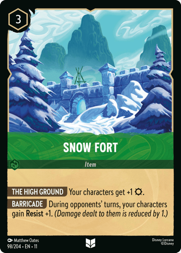 Snow Fort - 11WSP - 98/204