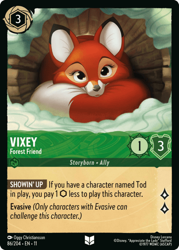 Vixey - Forest Friend - 11WSP - 86/204
