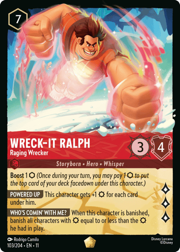 Wreck‐It Ralph - Raging Wrecker - 11WSP - 103/204