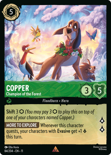 Copper - Champion of the Forest - 11WSP - 84/204