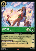 Copper - Champion of the Forest - 11WSP - 84/204