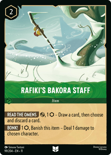 Rafiki's Bakora Staff - 11WSP - 99/204
