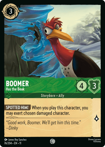 Boomer - Has the Beak - 11WSP - 76/204