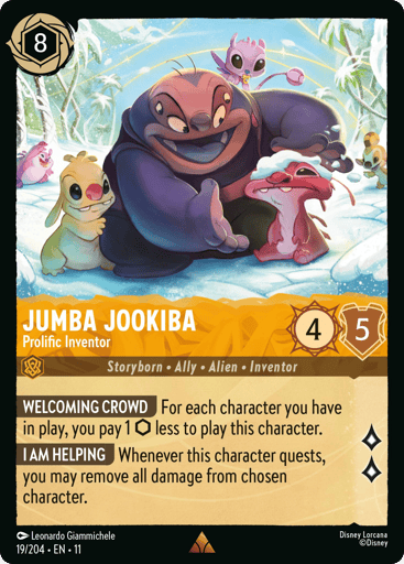 Jumba Jookiba - Prolific Inventor - 11WSP - 19/204