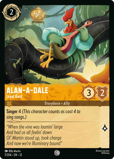 Alan-a-Dale - Loyal Bard - 12WIL - 7/204