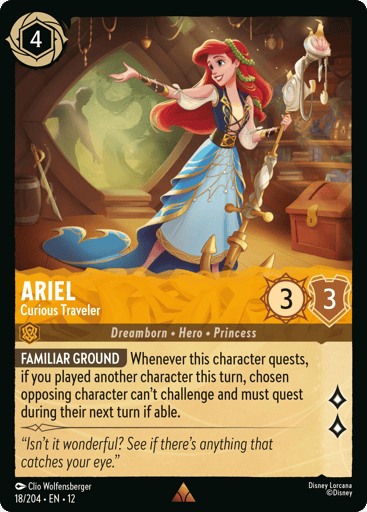 Ariel - Curious Traveler - 12WIL - 18/204